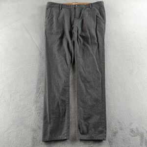 Boss Orange Hugo Boss Pants 38 (Fits 36x33) Gray Slim Fit Chino Casual Trousers